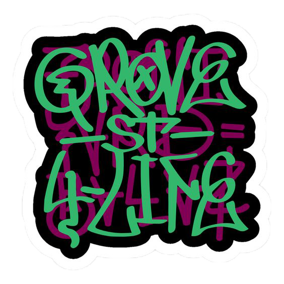 Grove And Ballas Gang Graffiti